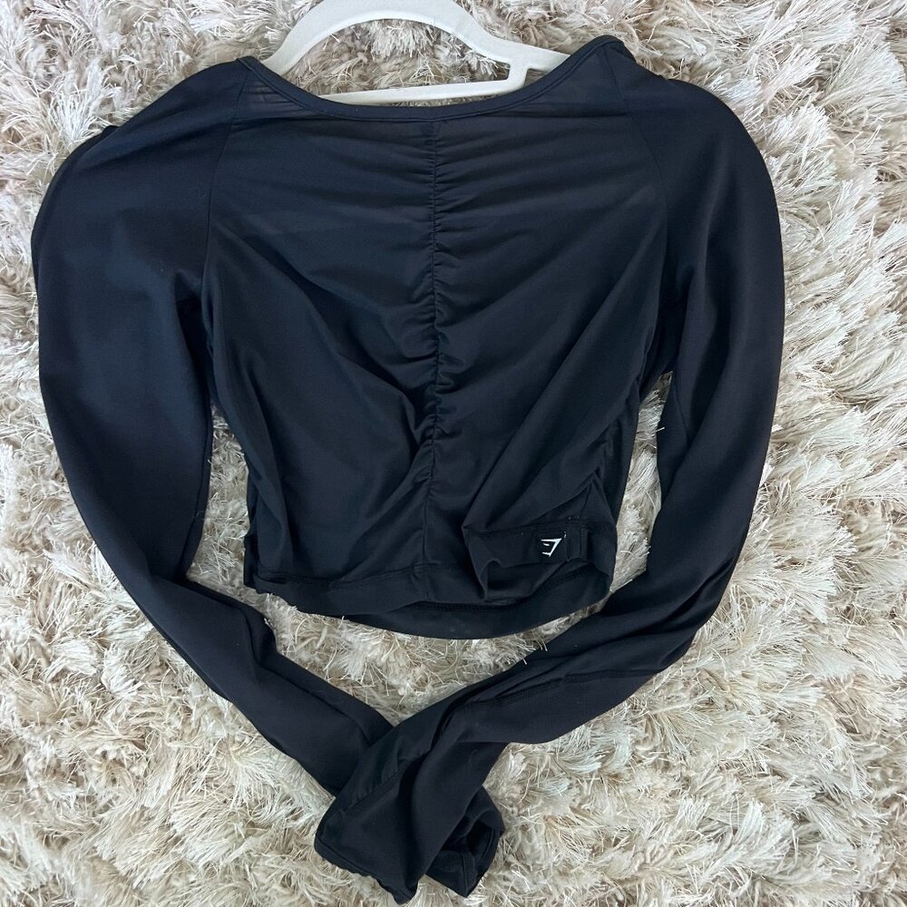 Gymshark Cropped Long Sleeve Size S